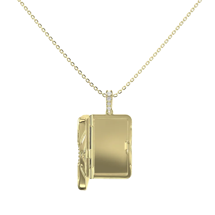 Golden Ray Locket SN035G