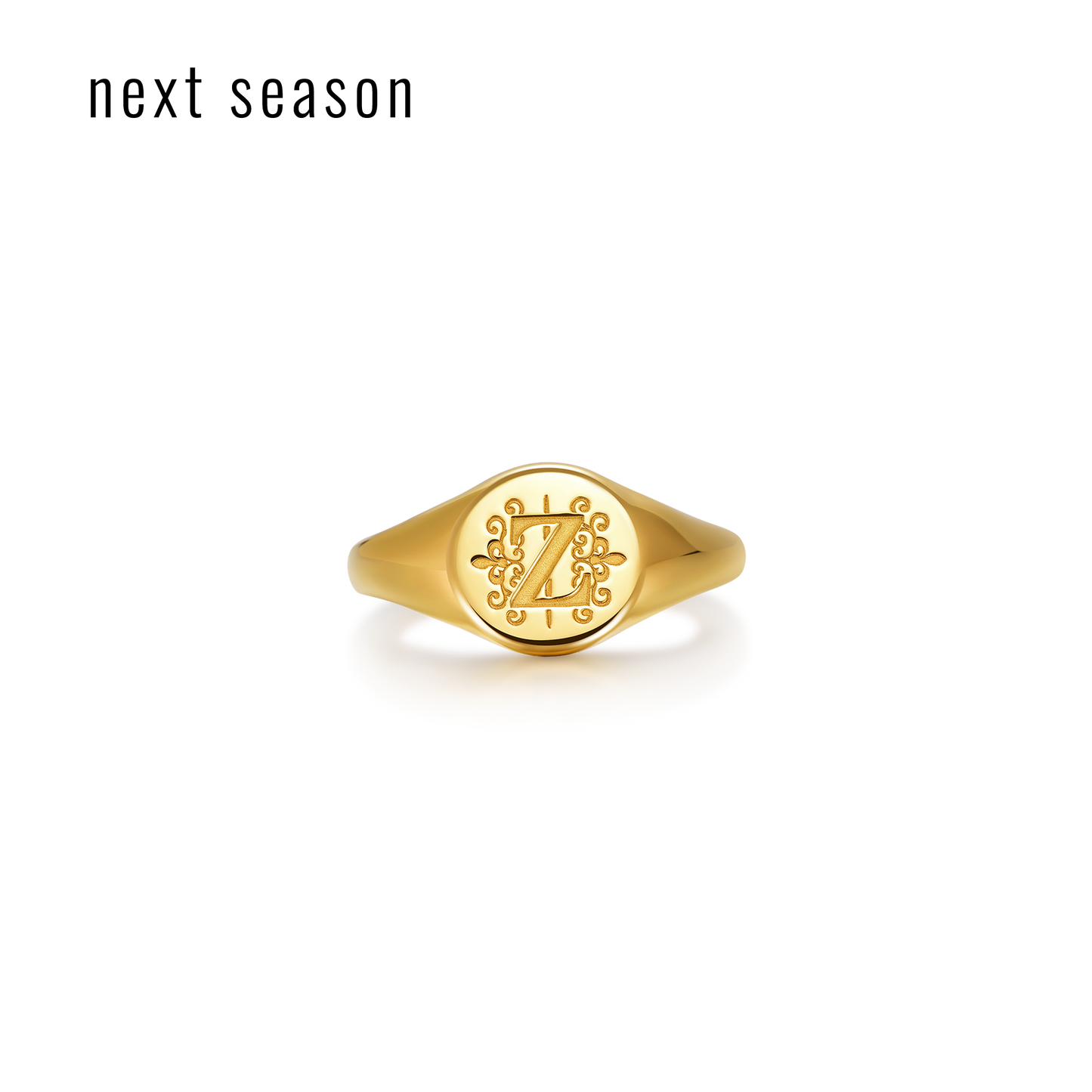 Next Season-MonoCarve Gold Ring