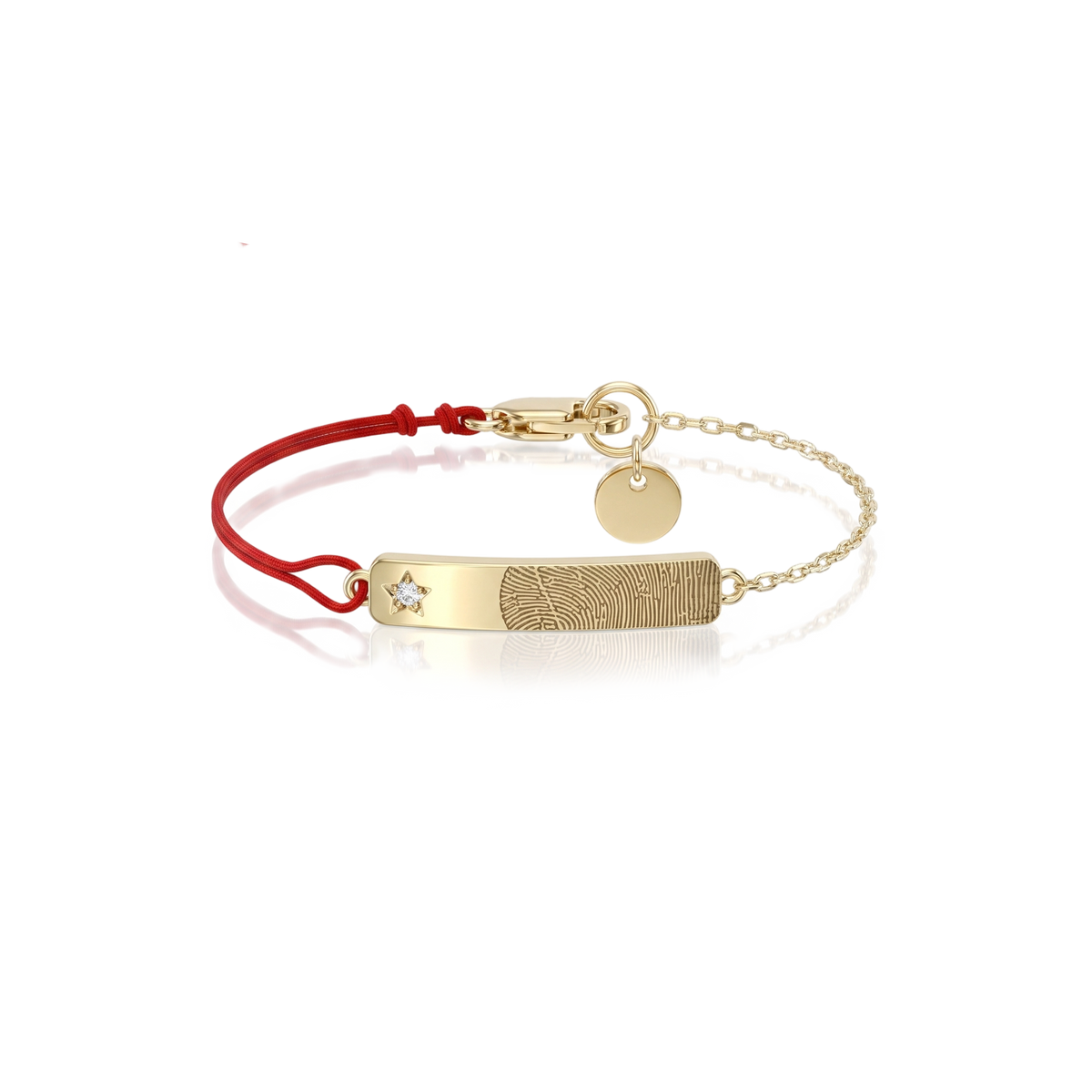 Mixed Chain Bracelet K-Gold SB013