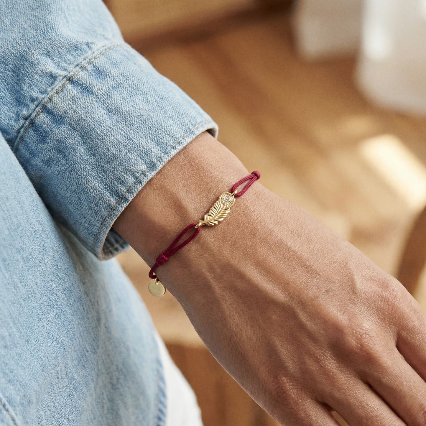 Yellow Gold Symbol Bracelet