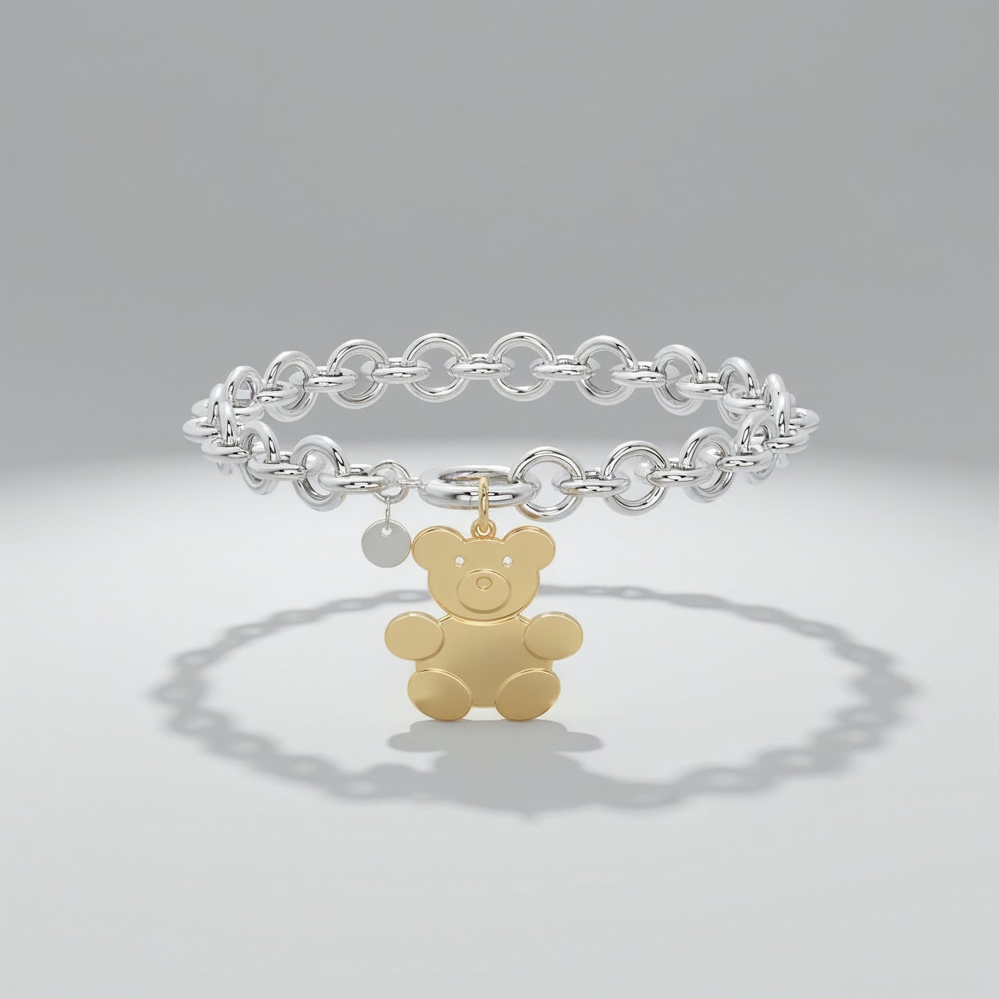 Teddy Family Bracelet in 2 Tunes Color SB008R