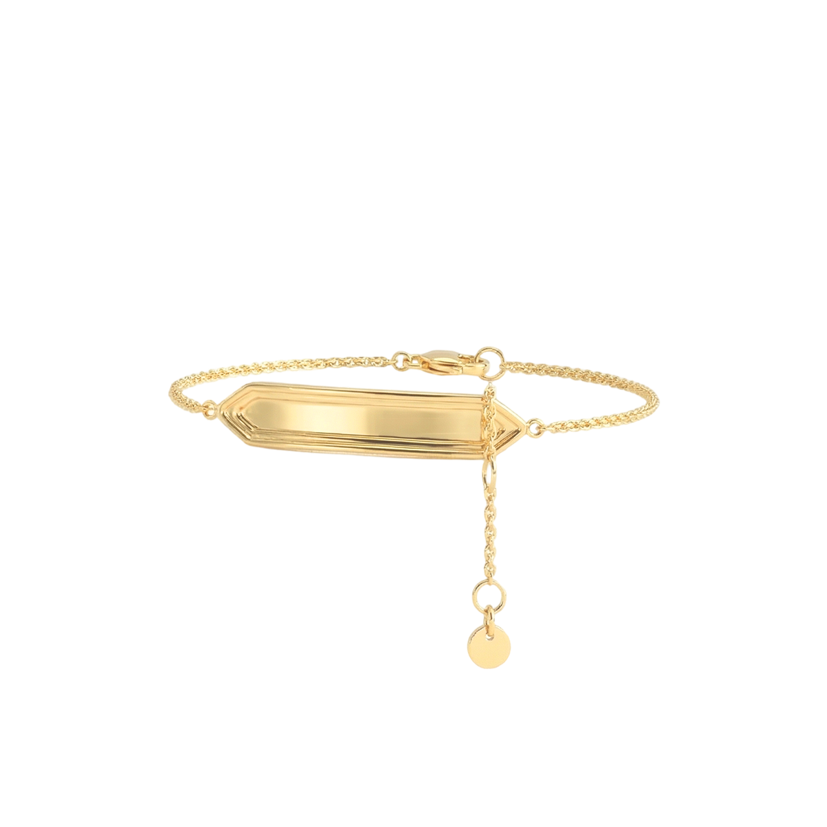 18K Gold Plated SwapBar Bracelet SB007G