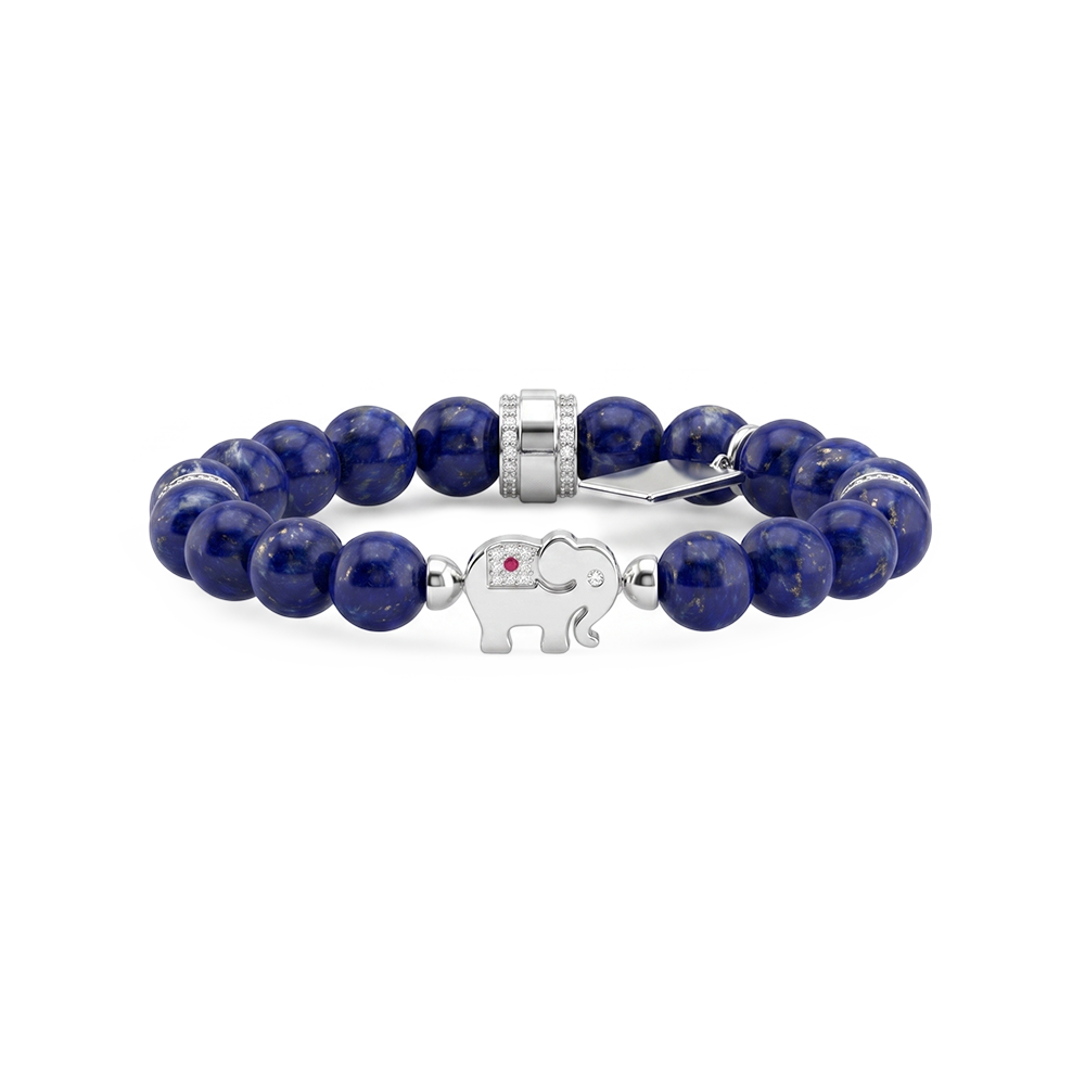 Rhodium Plated Energy Bracelet SB010BR