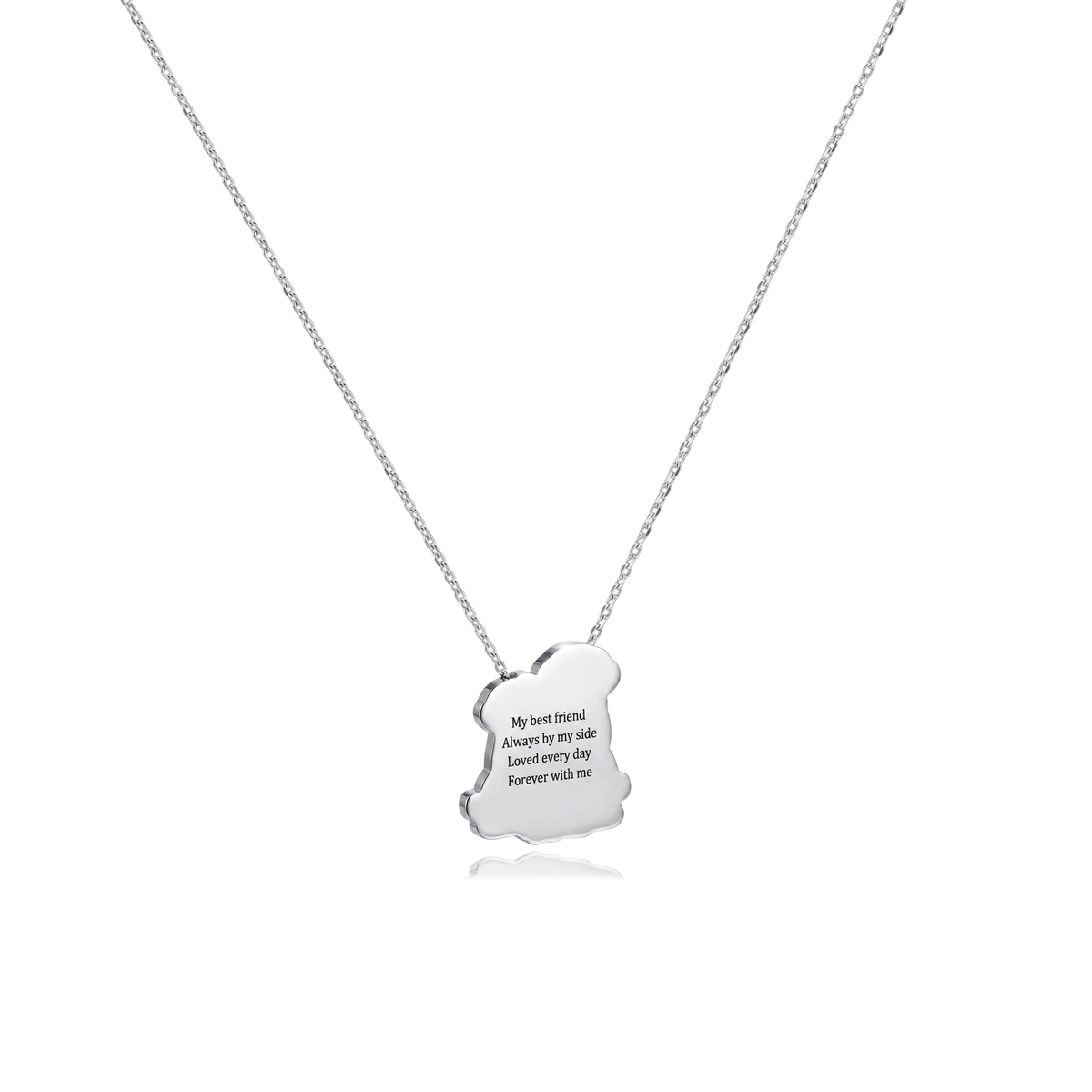 Pet Lover Personalized Necklace, Brass, SN053BR