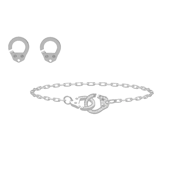 ColorSwitch Loop Bracelet – Pavé SB006A