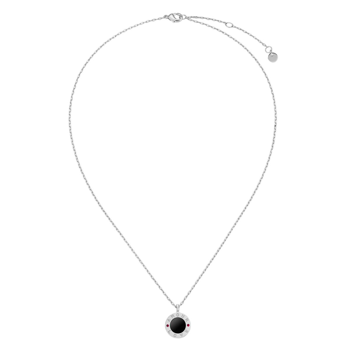 Love Amour Necklace  SN048 (Brass+Quick Ship)