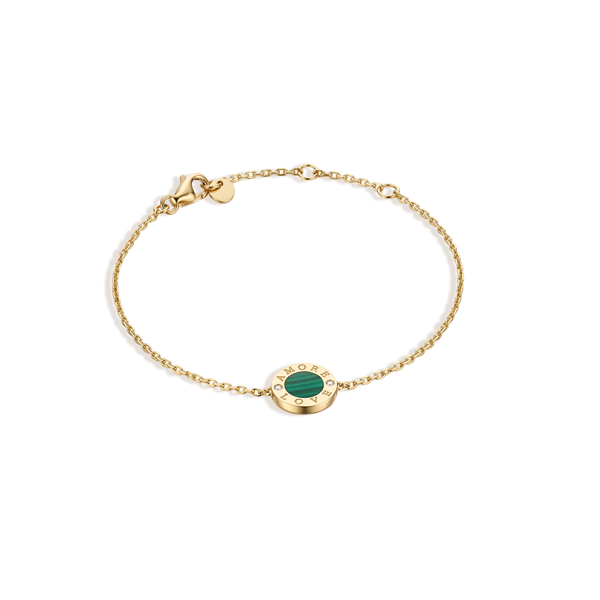 Love Amour Necklace (Brass+Quick Ship)