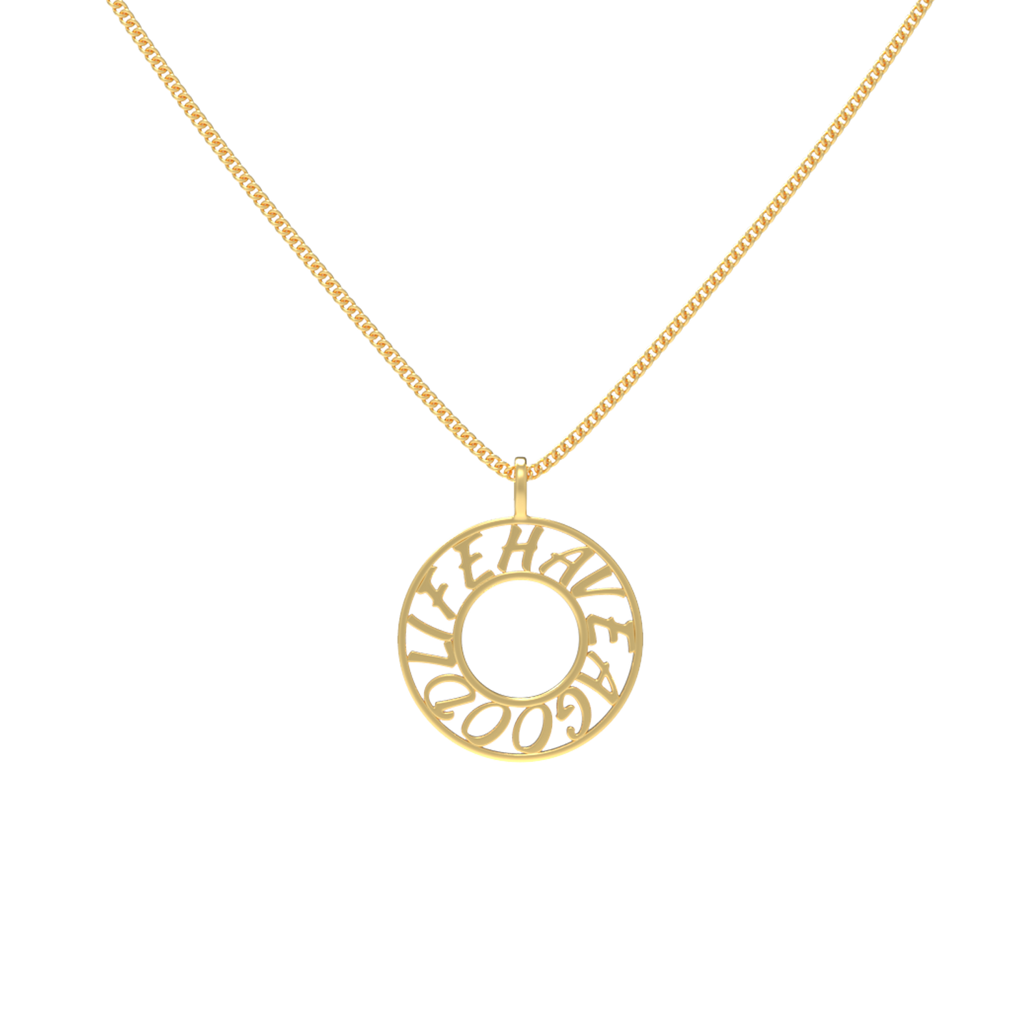 MemoCircle Necklace SN025G