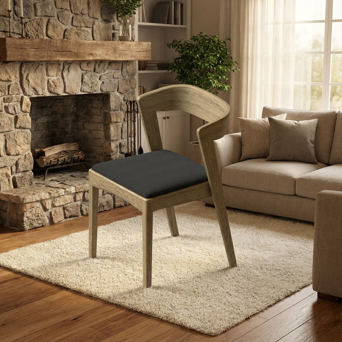 Modern Leather Elegance (3D Customizable)
