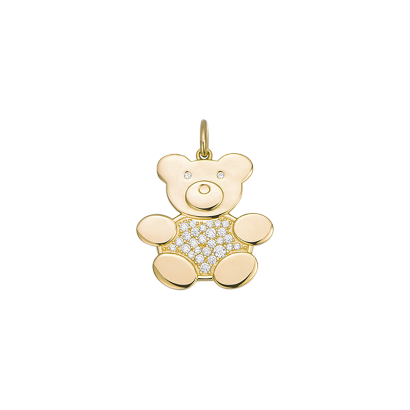 Teddy Family Pendant – Chain Optional SP005