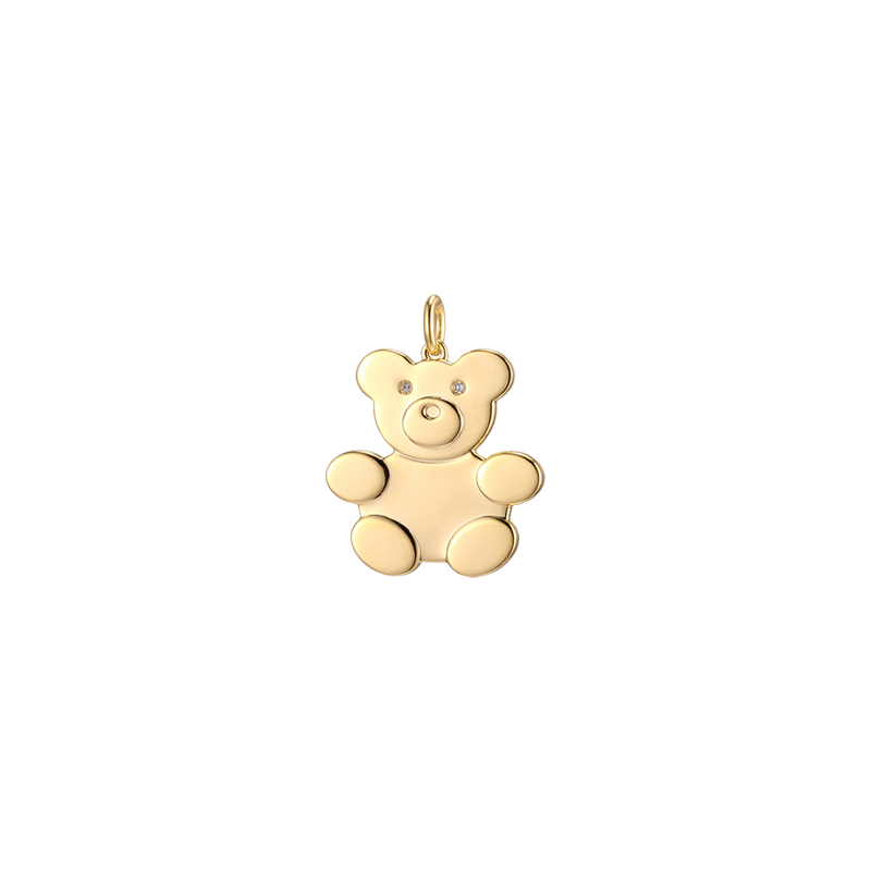 Teddy Family Pendant – Chain Optional SP005