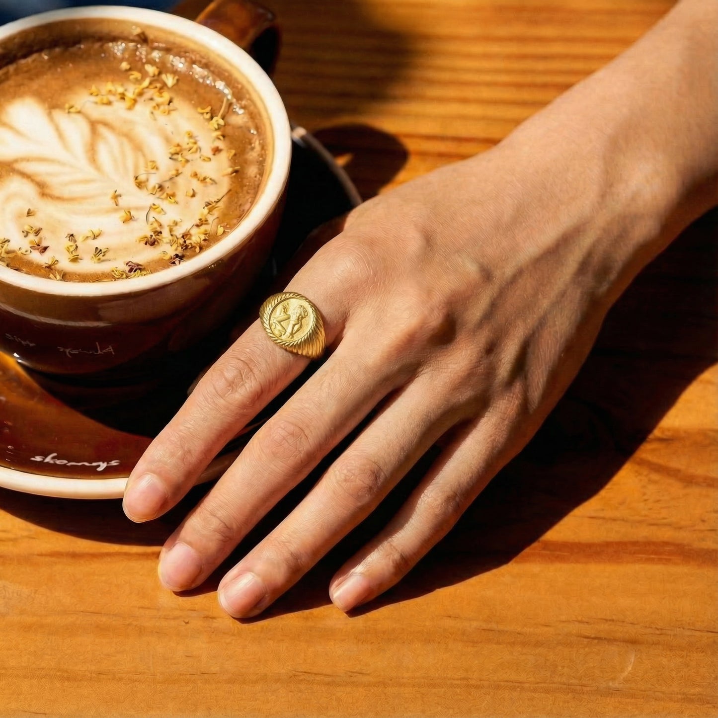 Legace Coin ring SR004G