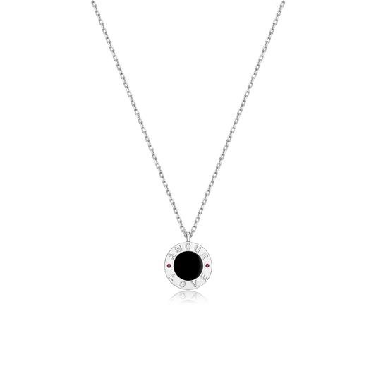 Love Amour Necklace  SN048 (Brass+Quick Ship)