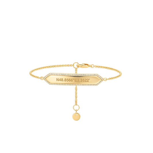 18K Gold Plated SwapBar Bracelet SB007G