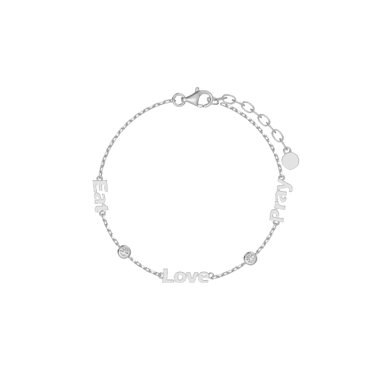 Linked by Love – Name Bracelet with Emotional Spark SB002G