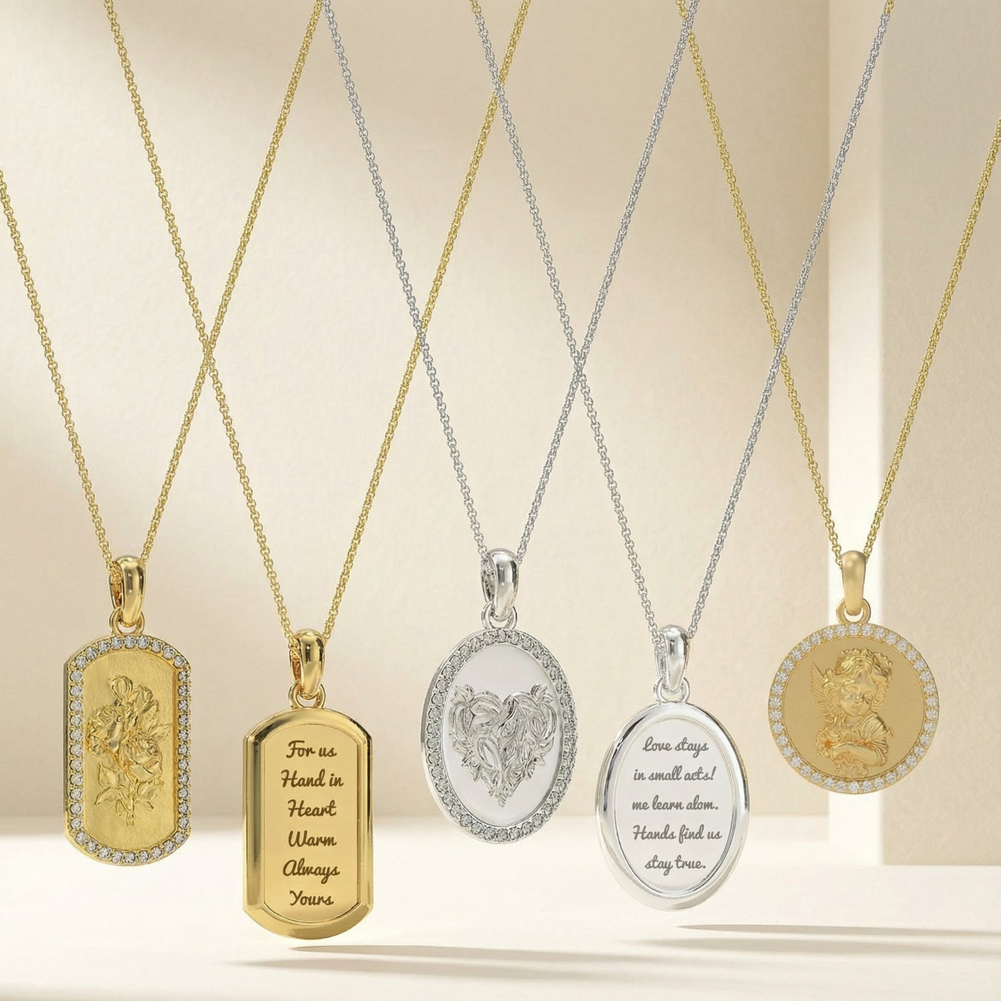 Momenta – Relief Halo Necklace SN016D