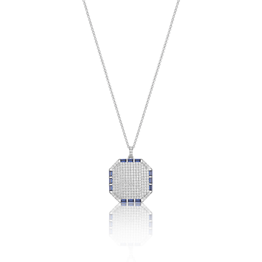 Modern Halo Locket SN009BR (Brass)