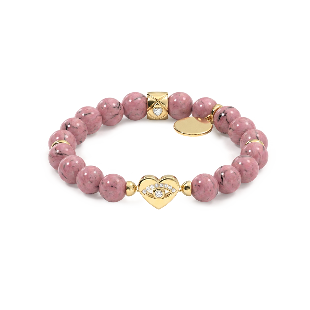 18k Gold Plated Energy Bracelet SB010BR