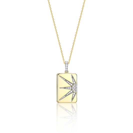 Golden Ray Locket SN035BR (Brass)
