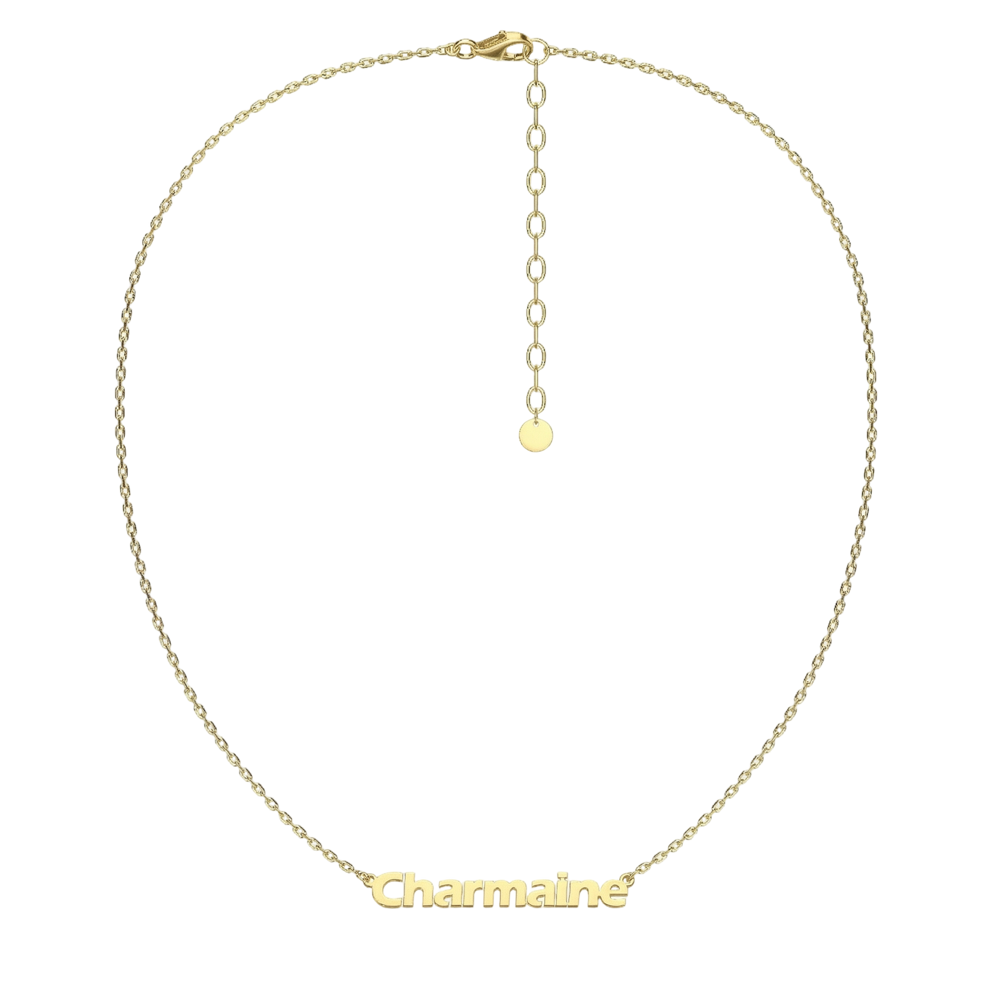 Name Necklace with Emotional Spark SN015CARD (Personalized Note Jewelry)