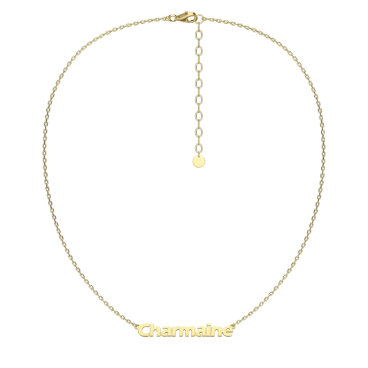 Name Necklace with Emotional Spark SN015CARD (Personalized Note Jewelry)