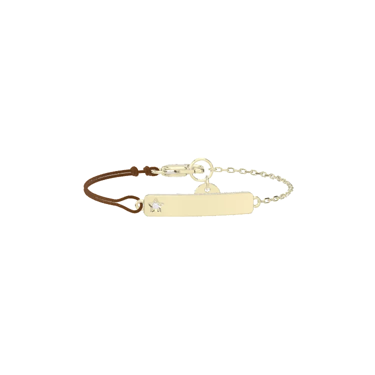 Mixed Chain Bracelet K-Gold SB013
