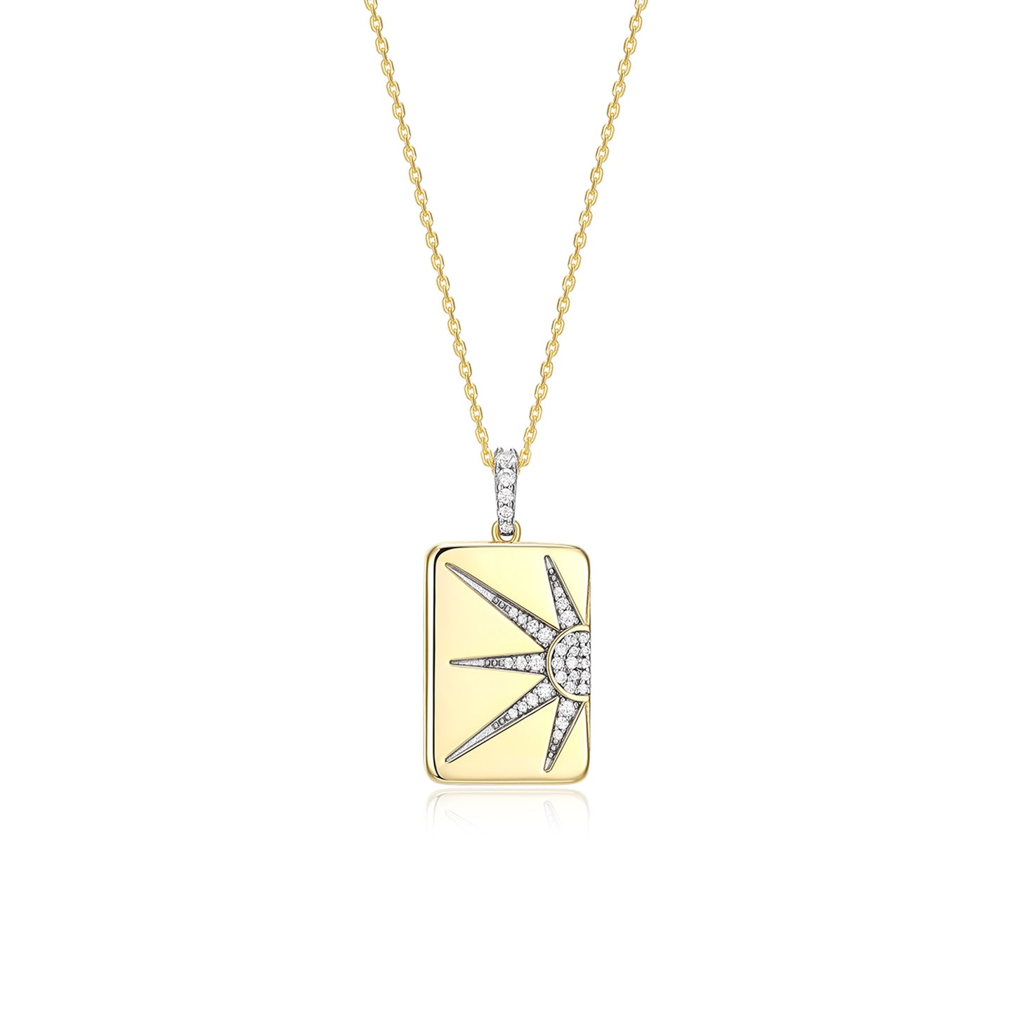 Golden Ray Locket SN035G