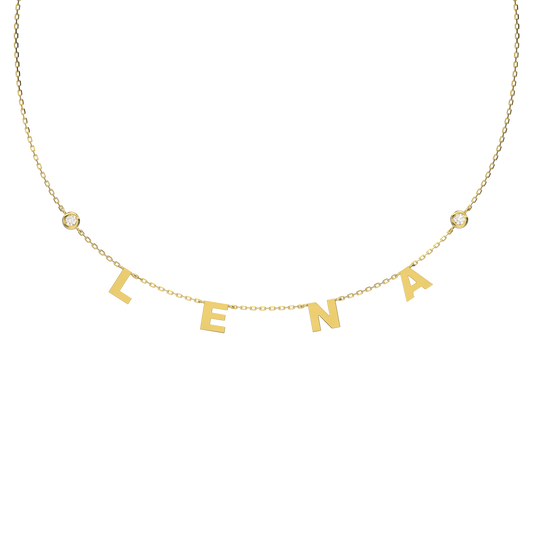 Classic Letter Necklace SS25N004C