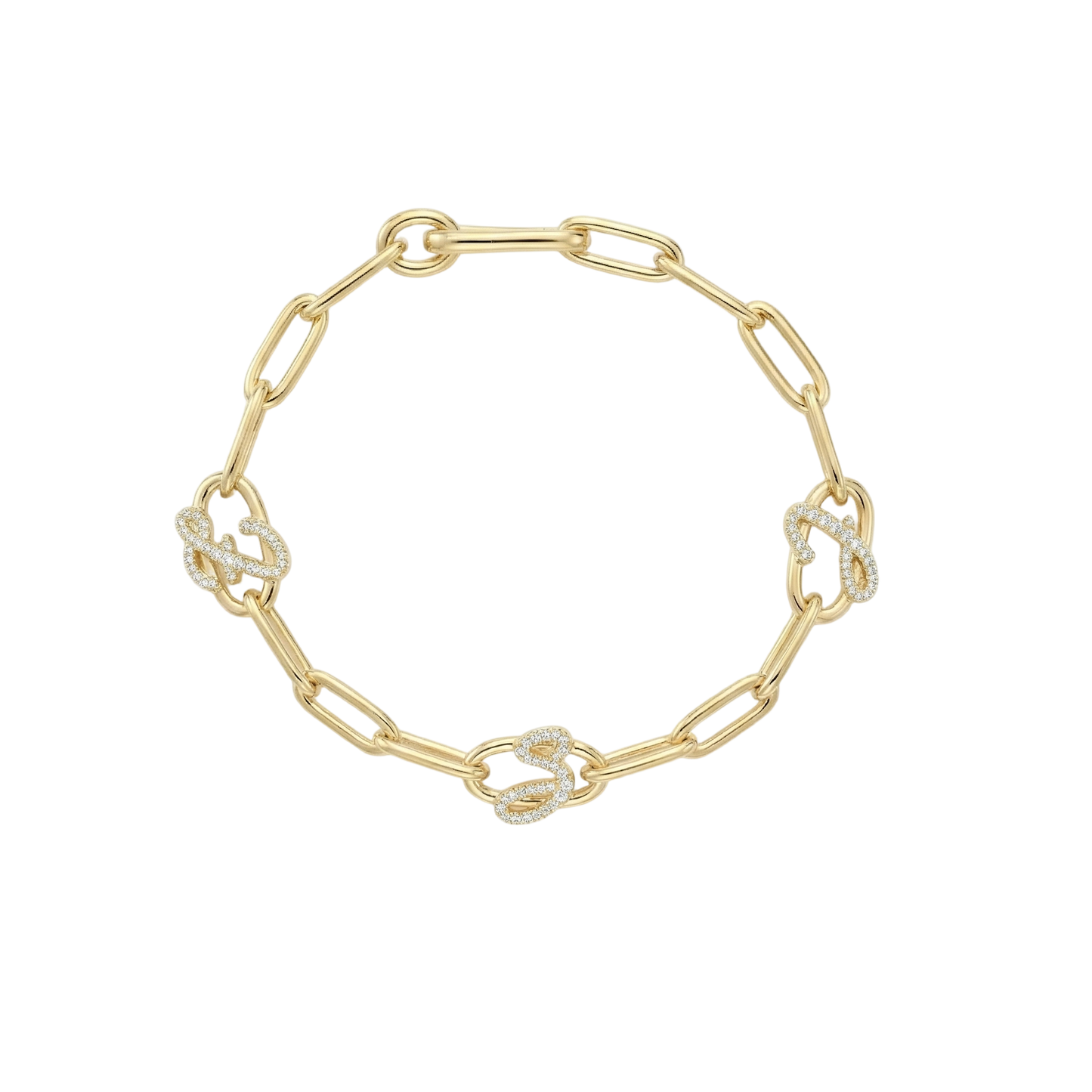 The Family Initial Moments Bracelet