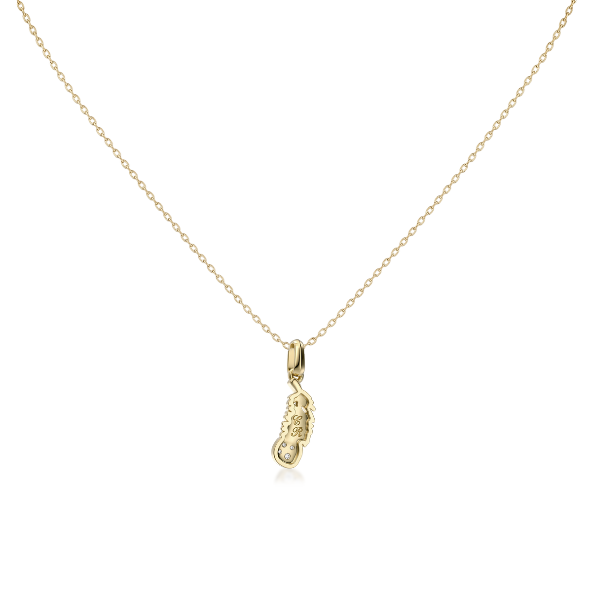 Symbol Charm Necklace in 10K Gold KN002
