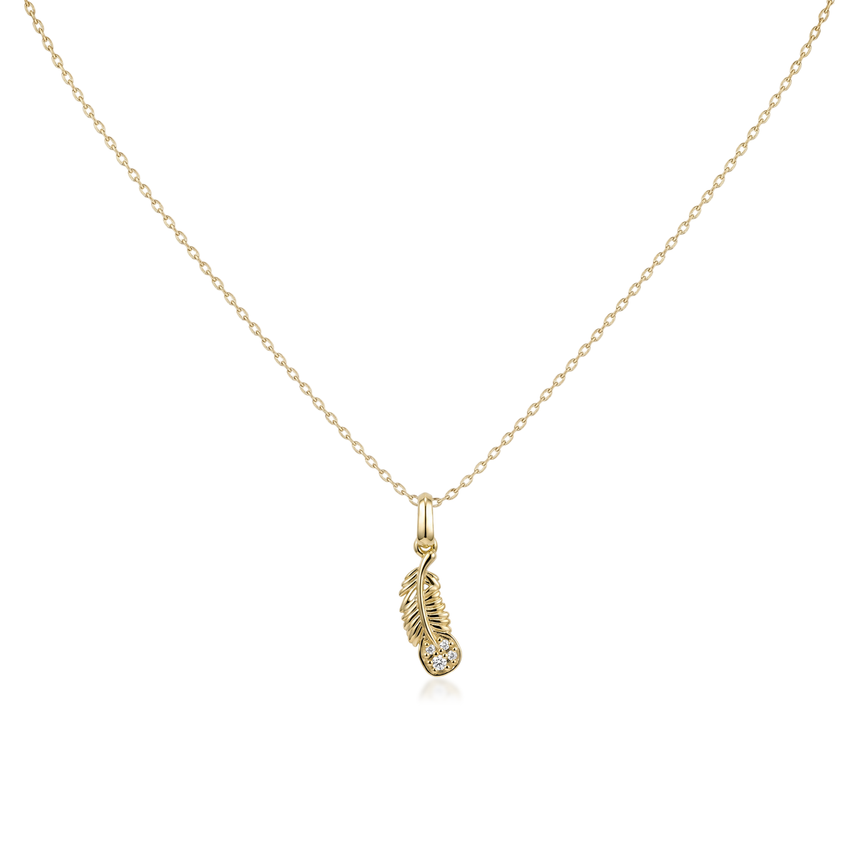 Symbol Charm Necklace in 10K Gold KN002