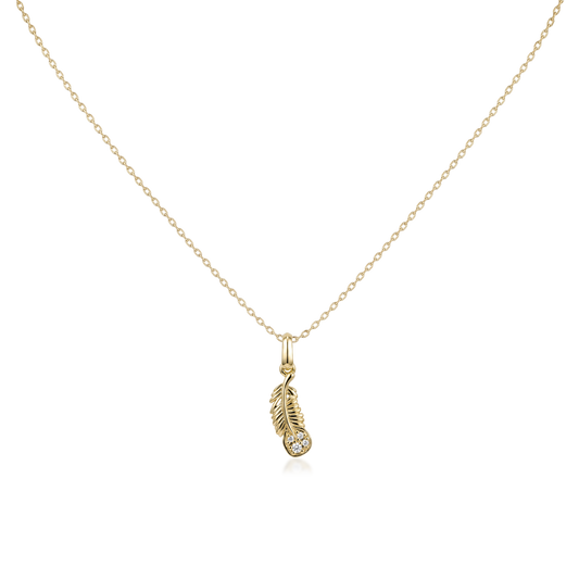 Symbol Charm Necklace in 10K Gold KN002