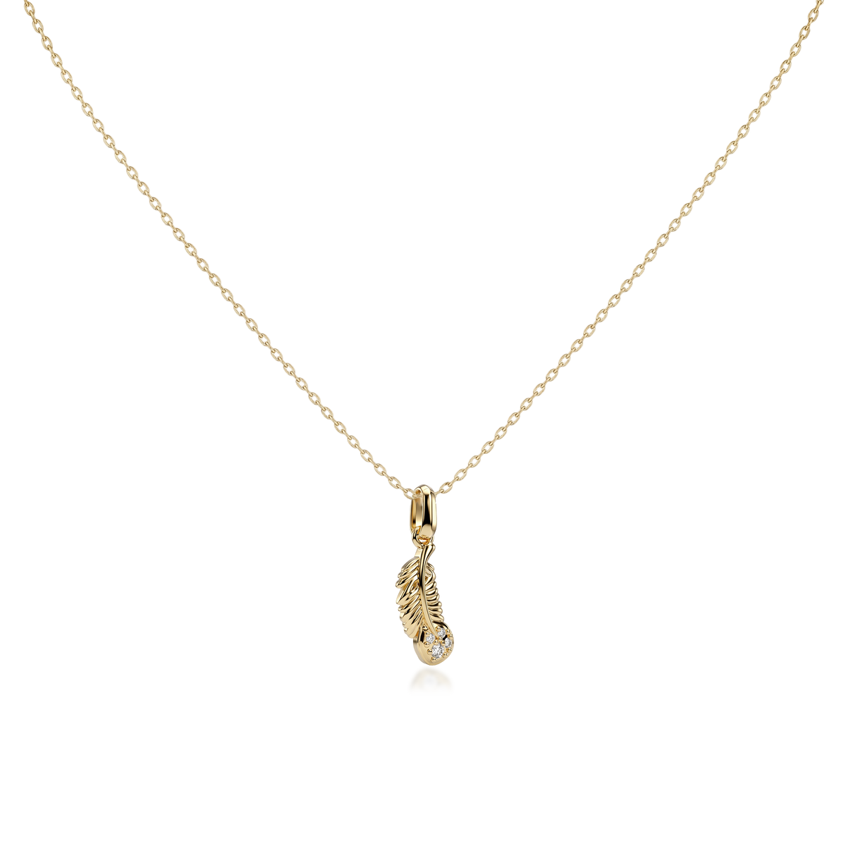 Symbol Charm Necklace in 10K Gold KN002