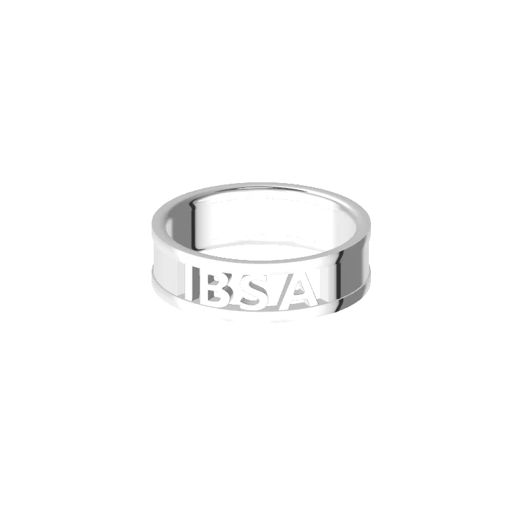Milgrain Customique Signature Ring SR001B