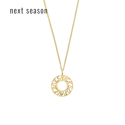 Next Season-MemoCircle Necklace – Your Message, Forever Encircled