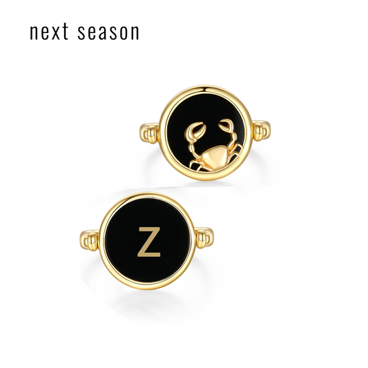 Next Season-Twin Signet Ring & Pendant