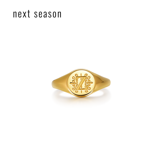 Next Season-MonoCarve Gold Ring